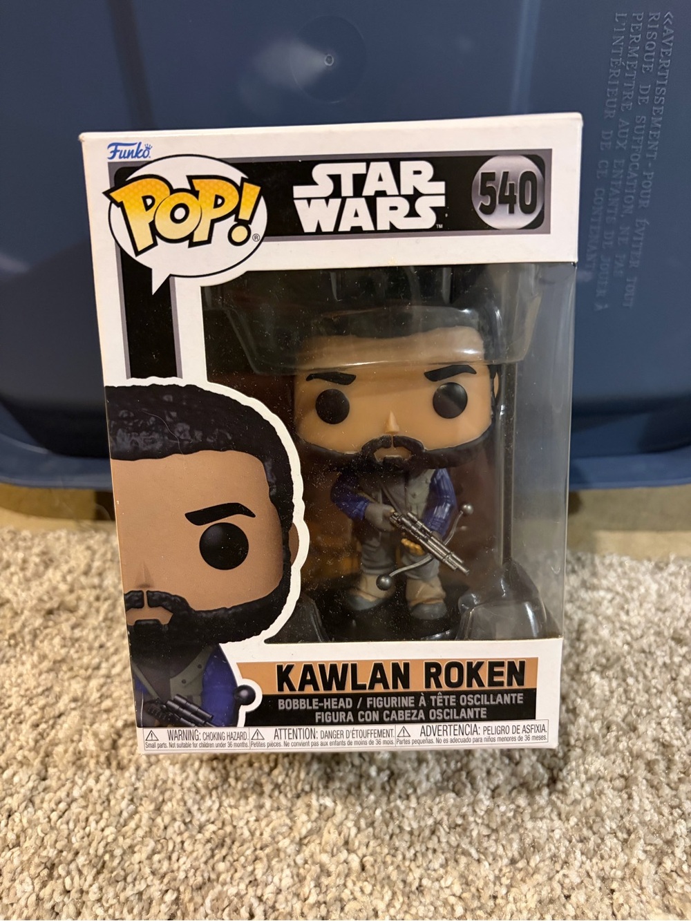 Funko Pop! Star Wars Kawlan Roken – Blue and Brown Outfit